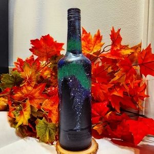 Night Sky Bottle Art